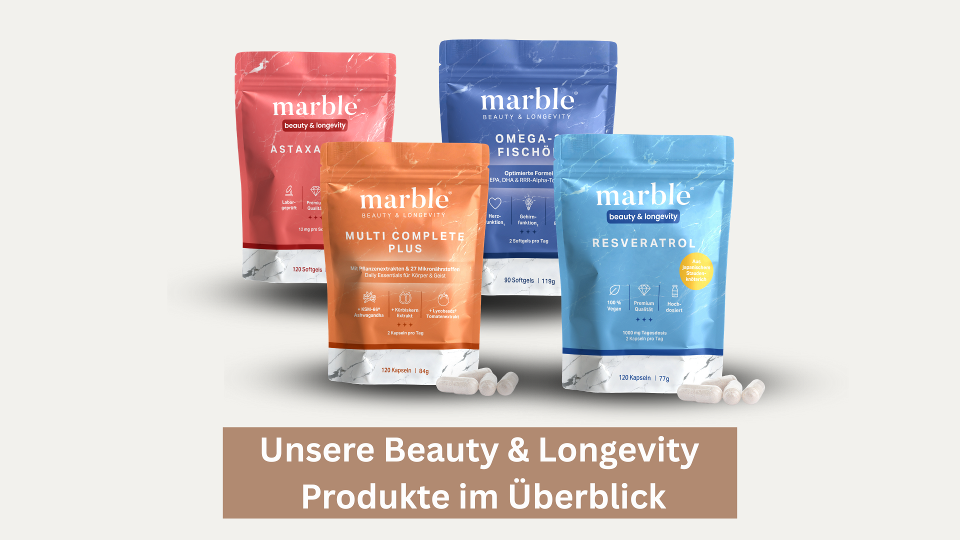 Anti-Aging von innen: Die vier Powerstoffe für ein gesundes, vitales Leben
