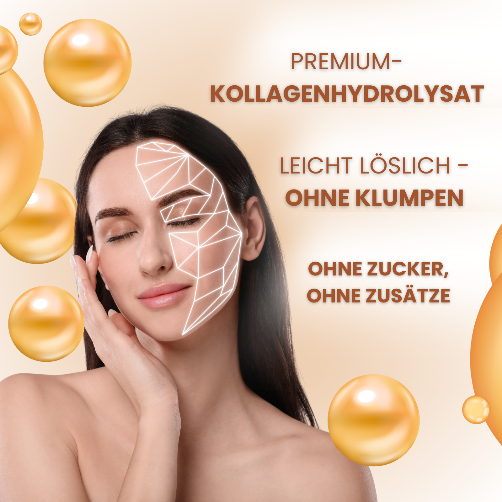 Collagen – Mango-Passionfruit | Kollagenpeptide mit natürlichem Aroma | 450 g