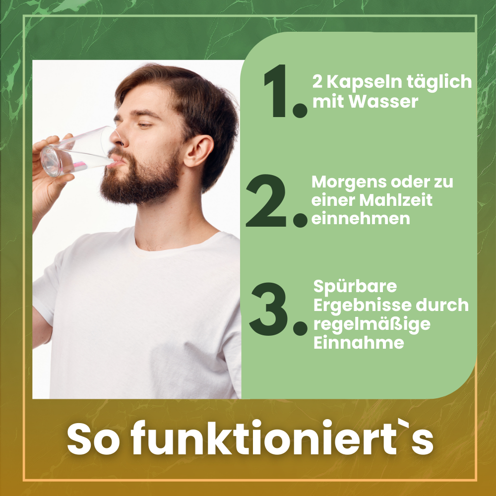 Prosta Vital – Männlicher Vitalstoff-Komplex mit Zink & Pflanzenextrakten | 120 vegane Kapseln