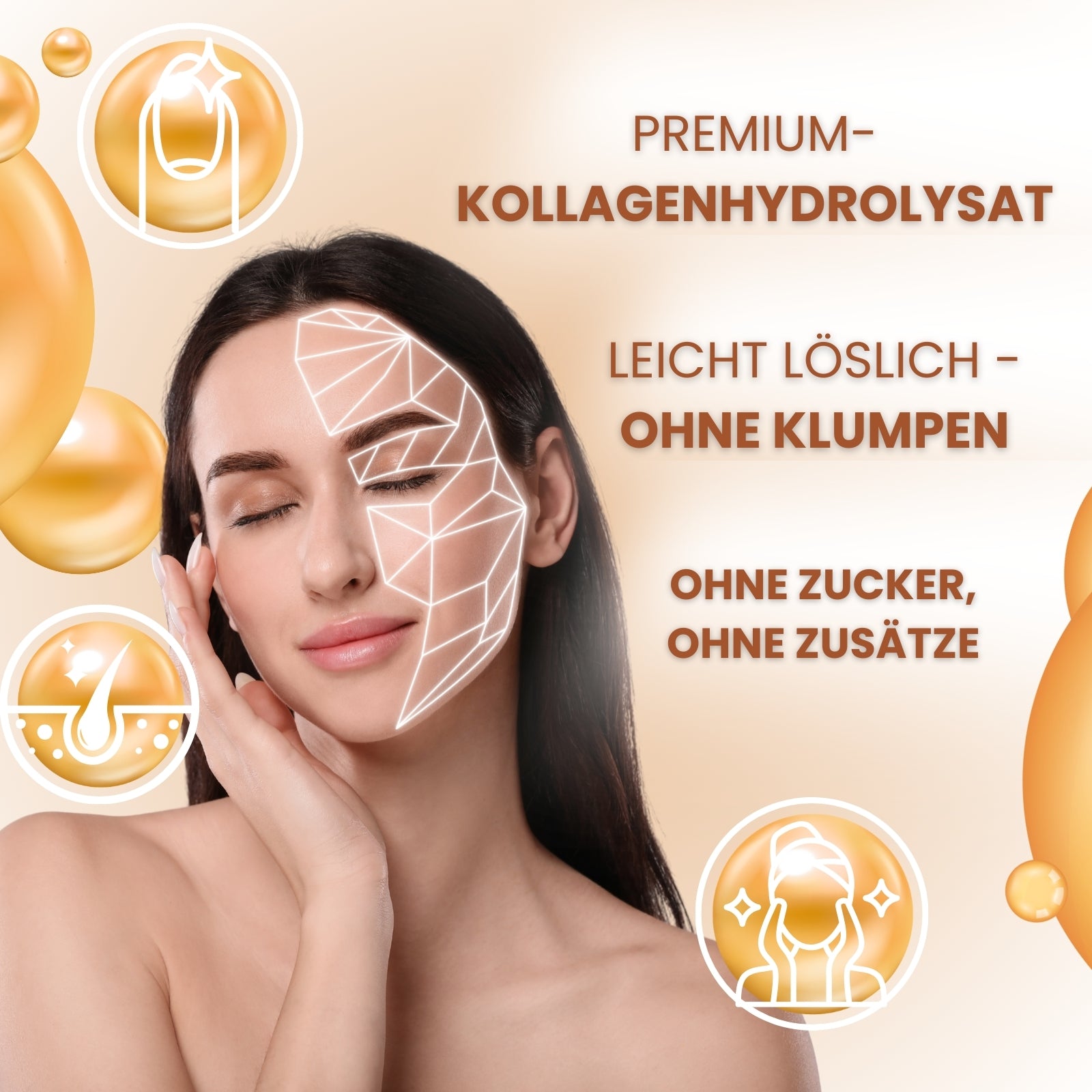 Collagen – Mango-Passionfruit | Kollagenpeptide mit natürlichem Aroma | 450 g