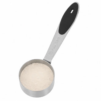 Messlöffel | Edelstahl mit Silikongriff | 10 g