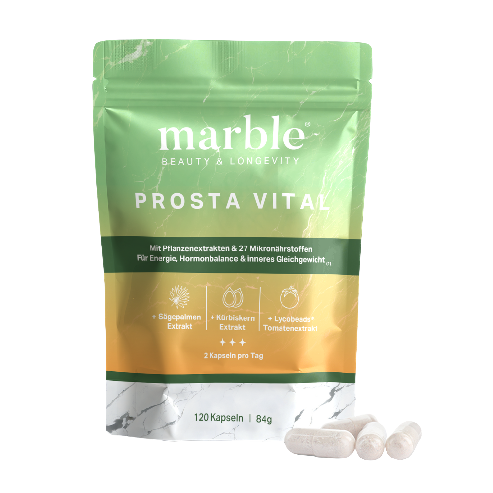 Prosta Vital – Prostata Komplex mit Zink & Pflanzenextrakten (120 vegane Kapseln)