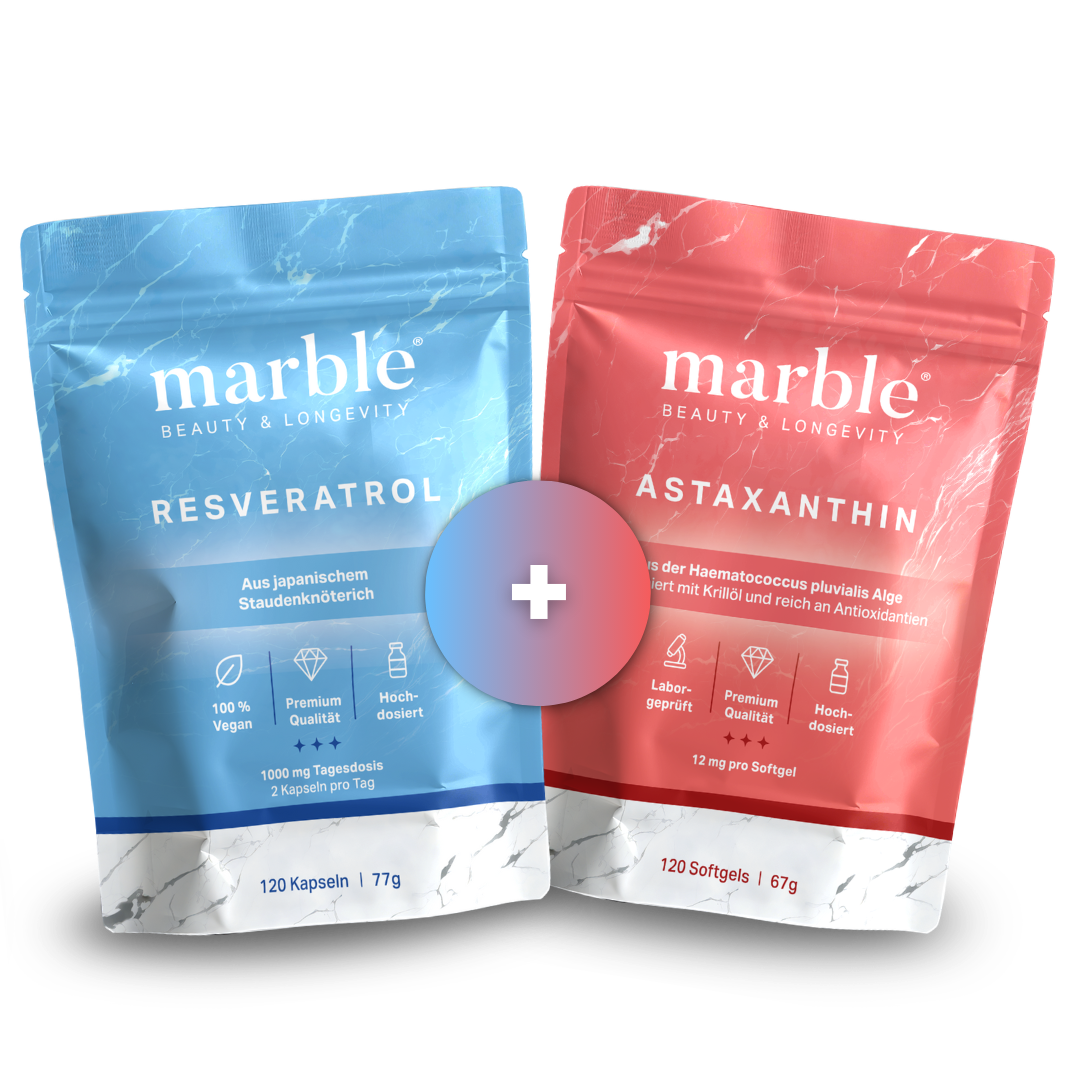 Resveratrol + Astaxanthin Duo – Longevity Stack (120 + 120)
