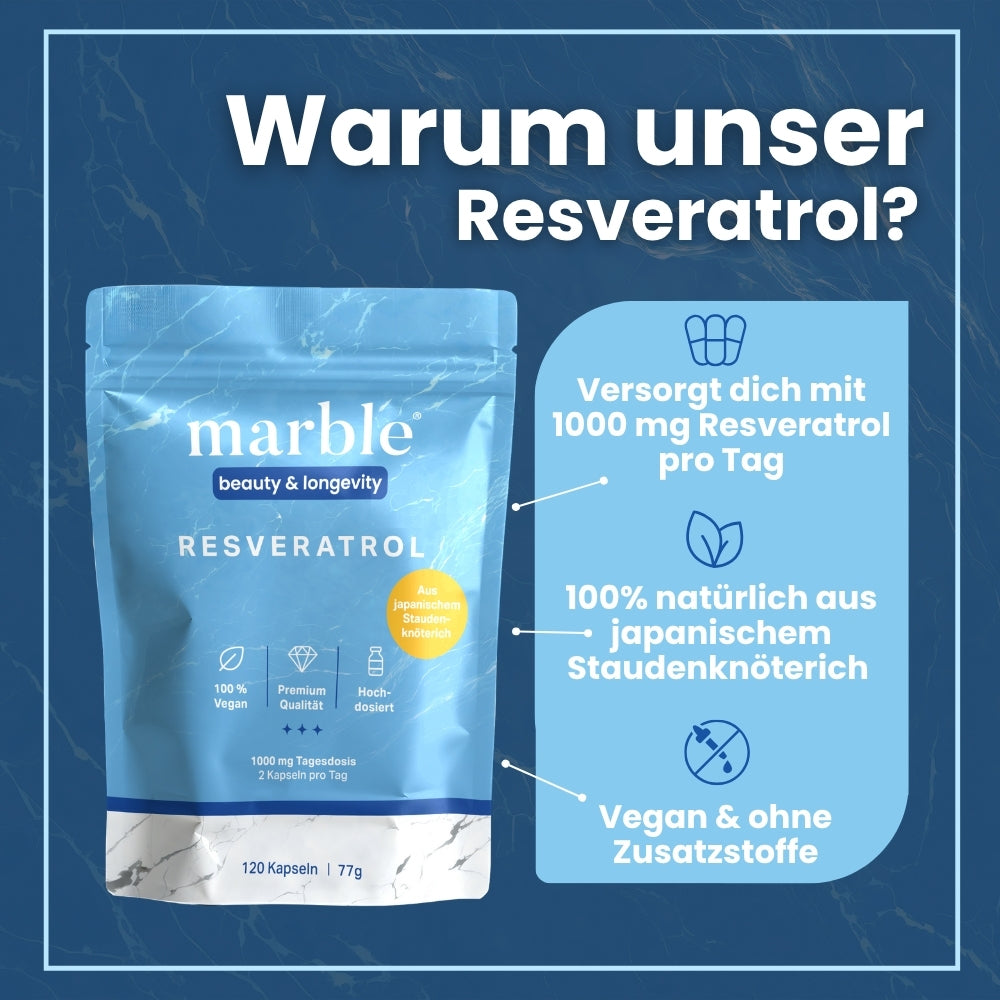 Resveratrol – pflanzlicher Premium-Komplex aus dem japanischen Staudenknöterich