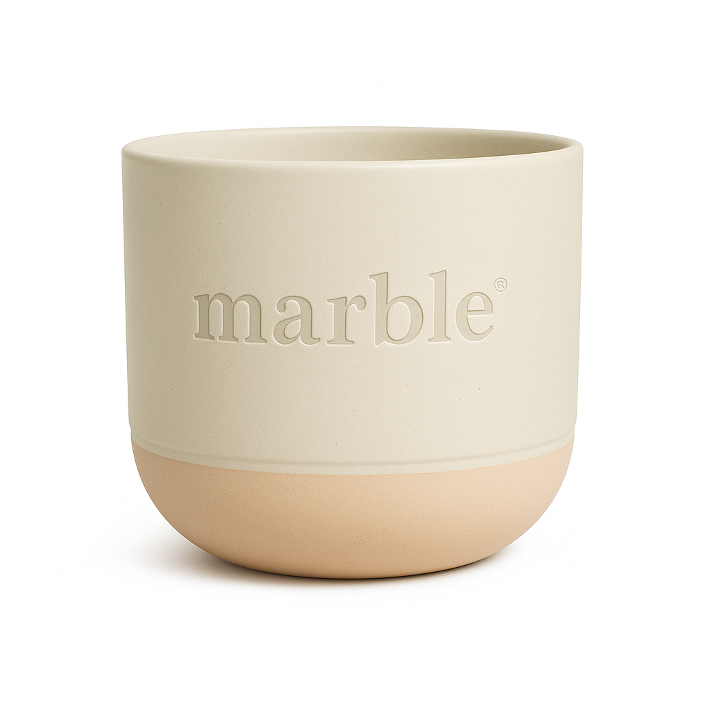 4x marble® Kaffeetassen – Stilvolles Design, 350 ml Fassung, pure Me-Time