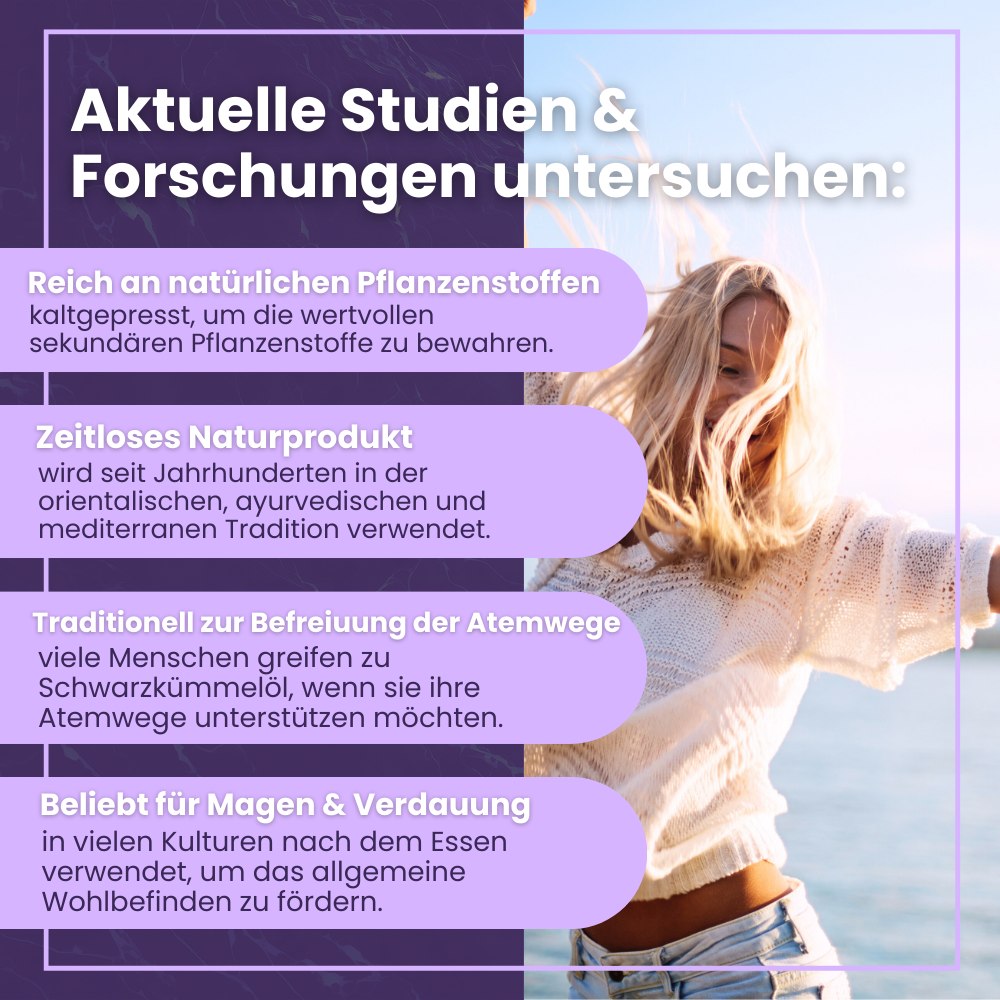 marble Schwarzkümmelöl – 100 % kaltgepresst & hochdosiert in veganen Softgels