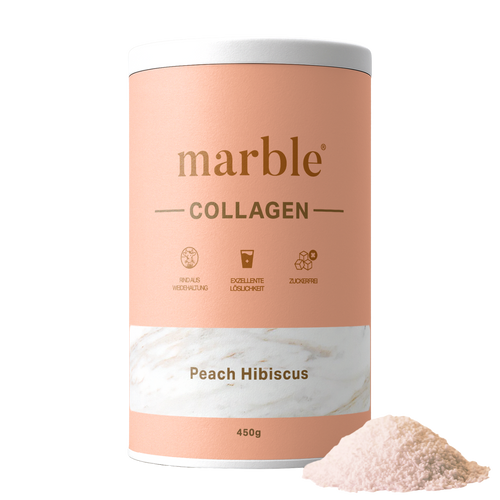 Collagen – Peach Hibiscus | Kollagenpeptide mit natürlichem Aroma | 450 g