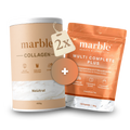 Collagen Duo + Multi Complete – 2×450g Weidekollagen + 120 Kapseln Vitalstoffe | Das 100-Tage-Set