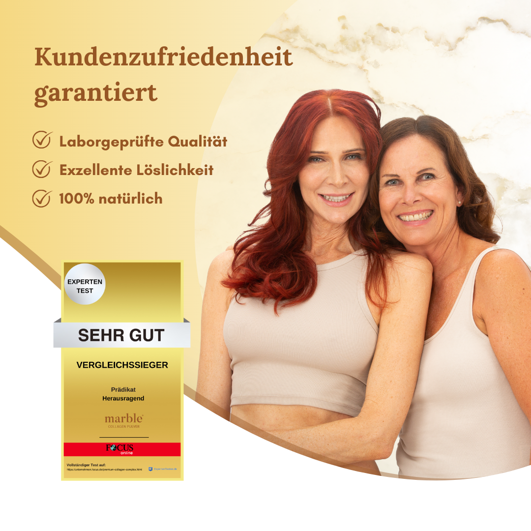 Collagen Pro – Vanilla 450g|Reines Weidekollagen mit Vitamin C, Zink & Biotin