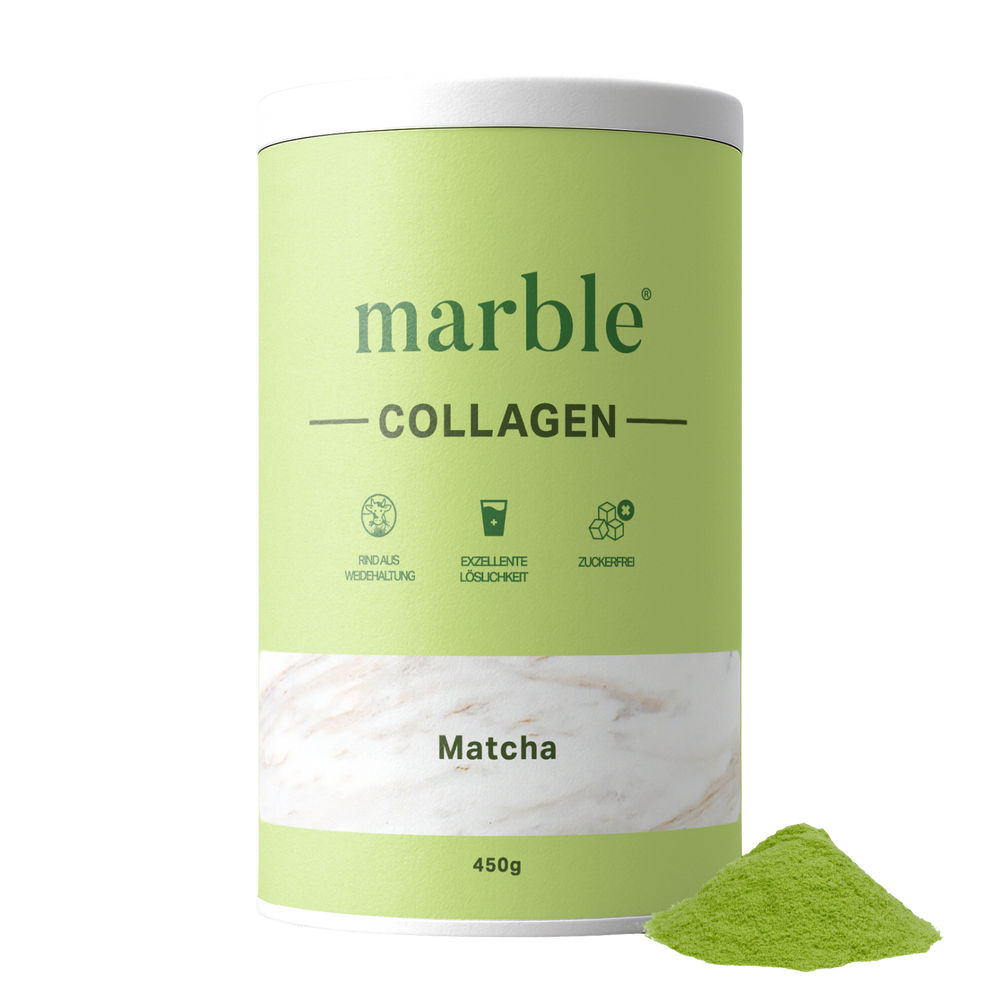 Collagen Matcha | Reines Weidekollagen mit 10 % echtem Matcha | 450 g