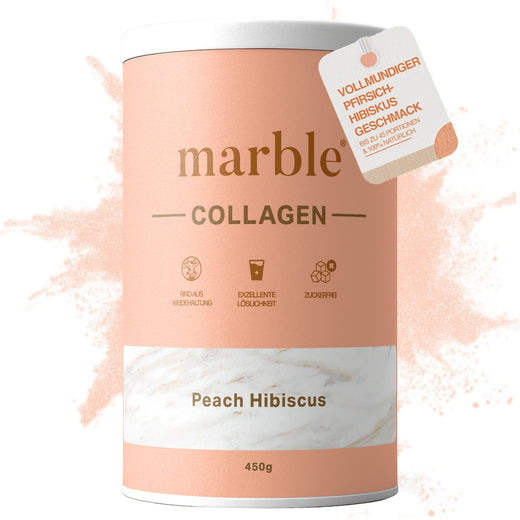 Collagen – Peach Hibiscus | Kollagenpeptide mit natürlichem Aroma | 450 g
