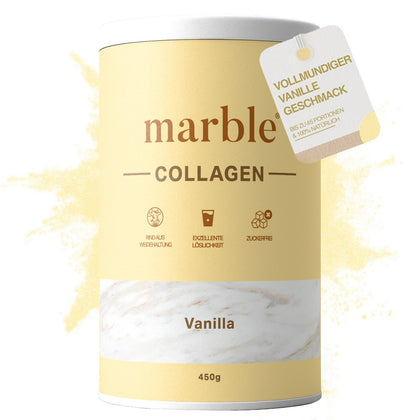 Collagen – Vanilla | Kollagenpeptide mit natürlichem Aroma | 450 g
