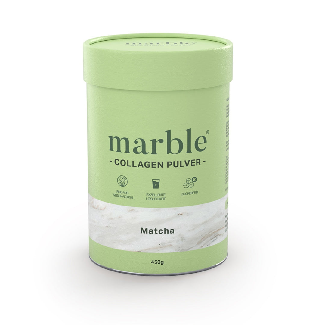 Kollagen Pulver 450g, Matcha