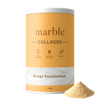 Collagen – Mango-Passionfruit | Kollagenpeptide mit natürlichem Aroma | 450 g