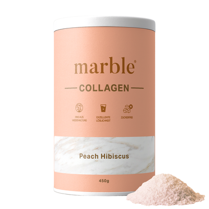 Collagen – Peach Hibiscus | Kollagenpeptide mit natürlichem Aroma | 450 g