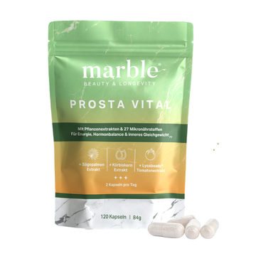 Prosta Vital – Prostata Komplex mit Zink & Pflanzenextrakten (120 vegane Kapseln)