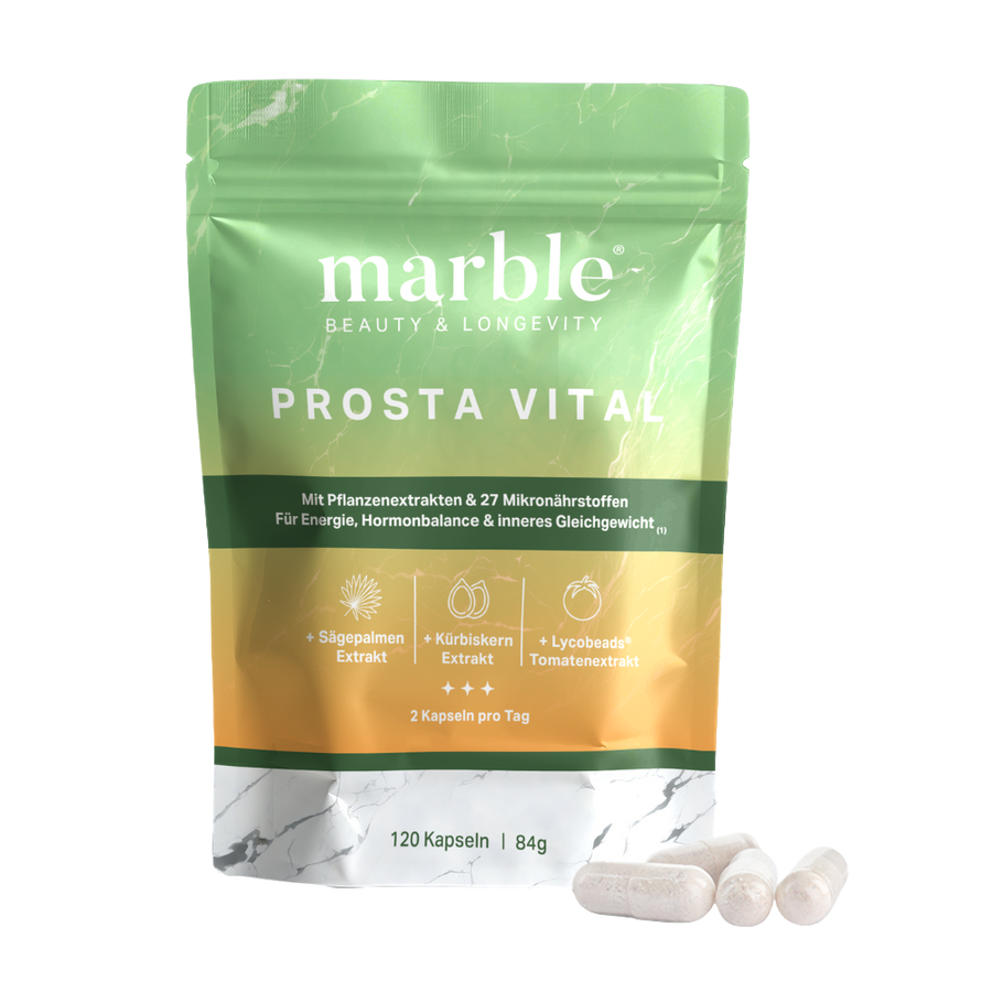 Prosta Vital – Männlicher Vitalstoff-Komplex mit Zink & Pflanzenextrakten | 120 vegane Kapseln
