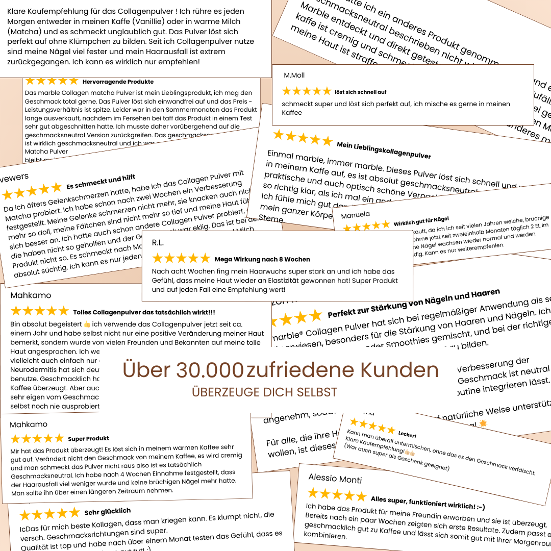 Kollagen Pulver 500g, Matcha