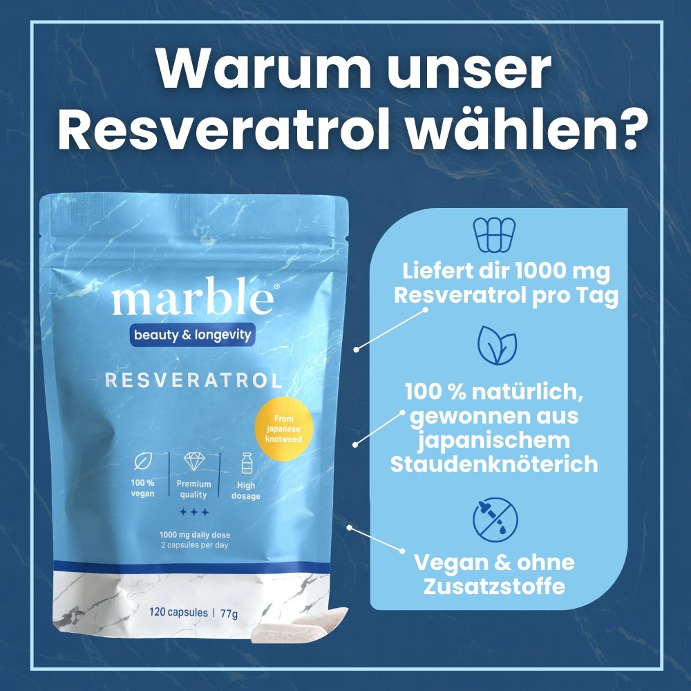 Resveratrol – pflanzlicher Premium-Komplex aus dem japanischen Staudenknöterich